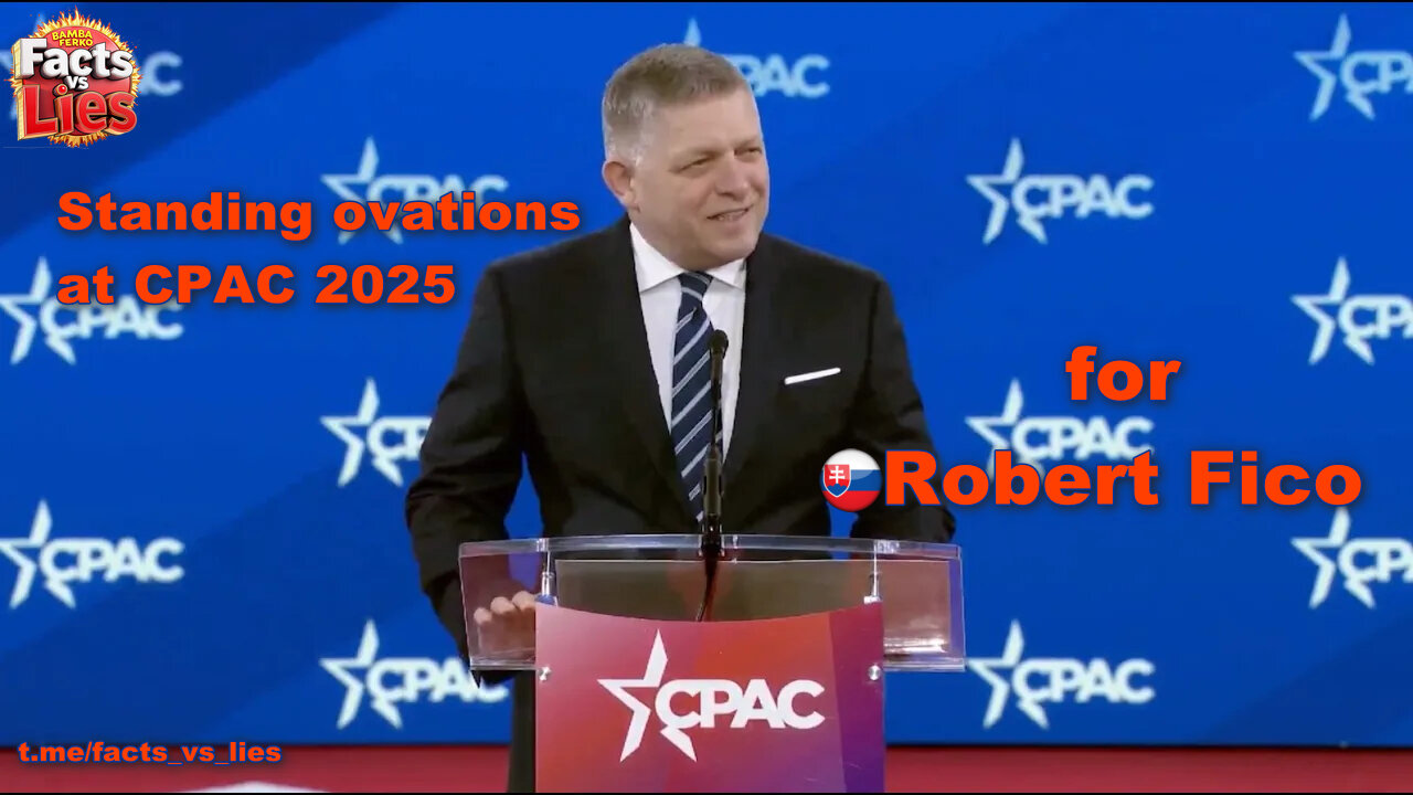 FULL SPEECH: Slovakia PM Robert Fico Speaks at CPAC in DC 2025 (Slovenské titulky)