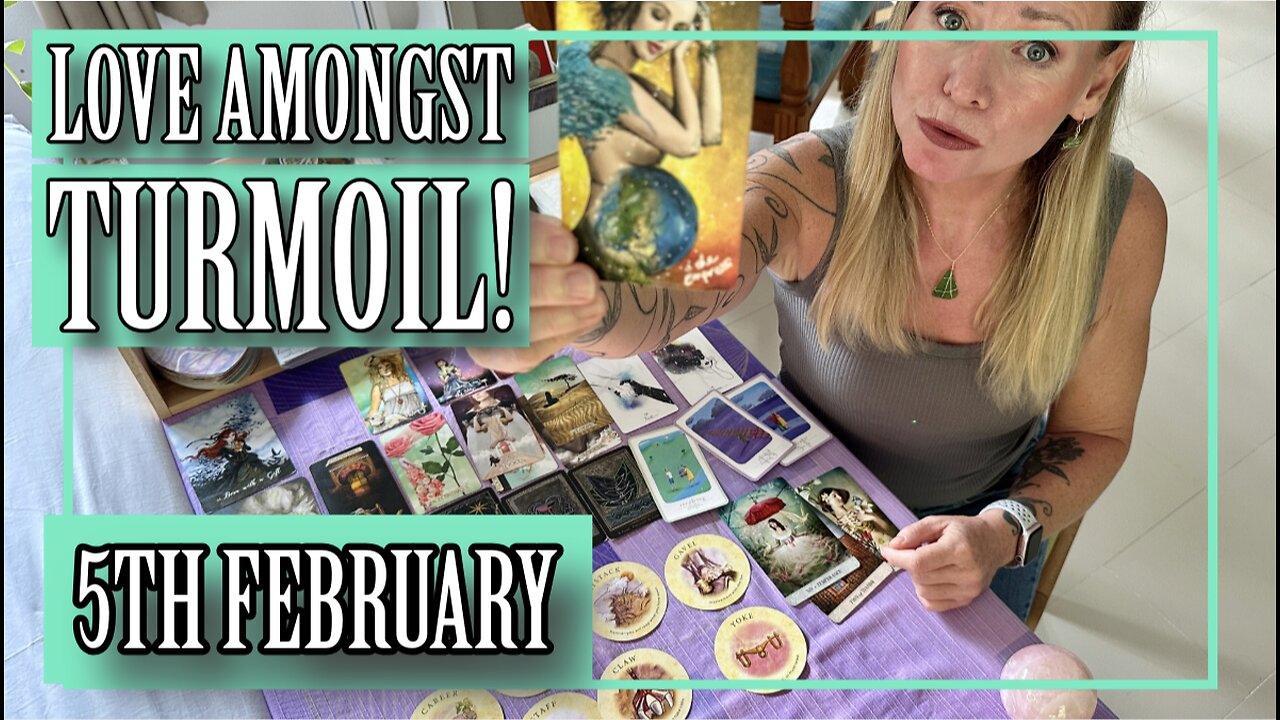 💫Love amongst turmoil!✨Tarot Reading + Yes or No Answers for February 5th