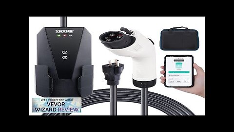 VEVOR Level 1+2 Portable EV Charger 16 Amp 120V or 240V Electric Review