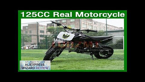 NEW Mini Motorcycle 4 Stroke 125CC ATV off-road Real Superbike Moto bike Review