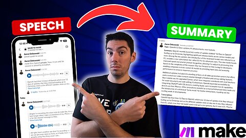 Boost Productivity with Voice-to-Text Plus an AI Summary