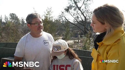 'The whole sky was red around me': Man saved homes from wildfire with his garden hose