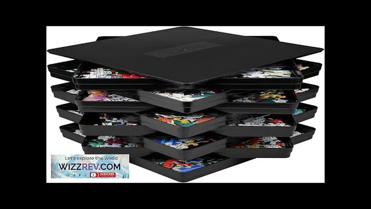 8 Puzzle Sorting Trays with Lid 8x8 Premiunm Puzzle Trays for Puzzle Review