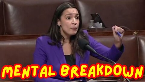 'So Desperate' - AOC Has Unhinged Meltdown During House Rant