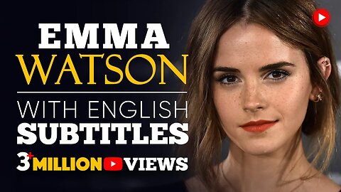 ENGLISH SPEECH | EMMA WATSON: Gender Equality (English Subtitles).