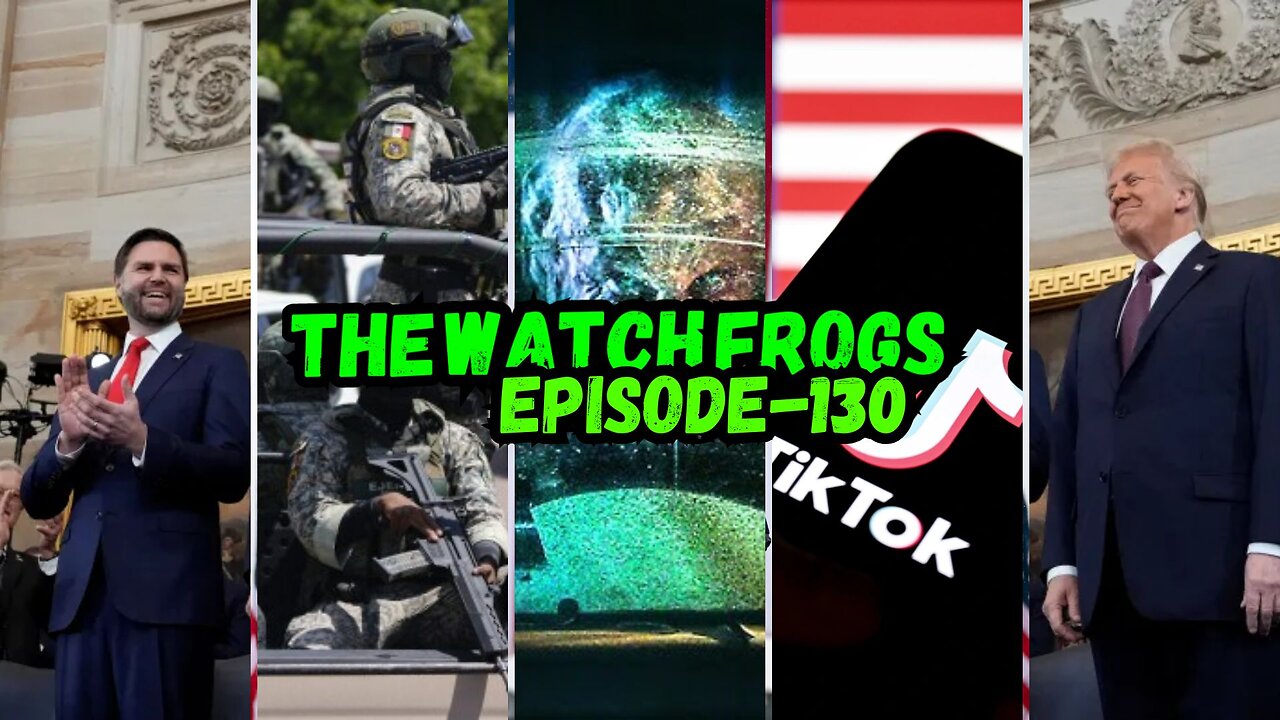 Watch Frogs Show 130 - Inauguration day, Wolf man 2025 REEEview, Cartels, Tiktok & Moar