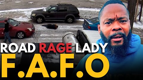 Snowy Road Rage Turns Dangerous | FAFO