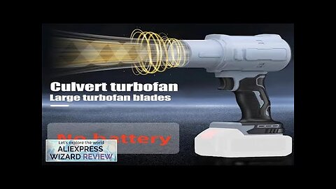 1000W Turbo Fan Violent Fan 568g Thrust Stepless Speed High Power Turbo Review