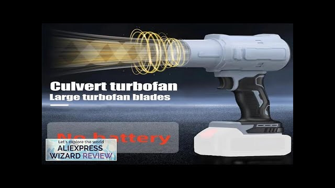 1000W Turbo Fan Violent Fan 568g Thrust Stepless Speed High Power Turbo Review