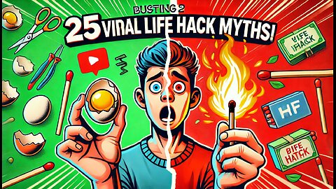 Busting 25 Viral Life Hack Myths!