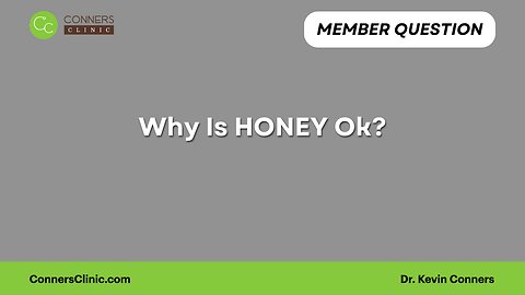 Why Is HONEY Ok?
