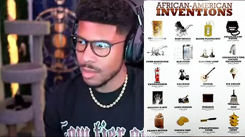 LowTierGod Thinks Black People Haven't Invented Anything Since The 1800s [REUPLOAD]