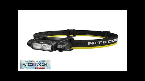 NITECORE NU53 1800lm High Lumen LED Headlamp 8 x NiteLab UHE LEDs Review