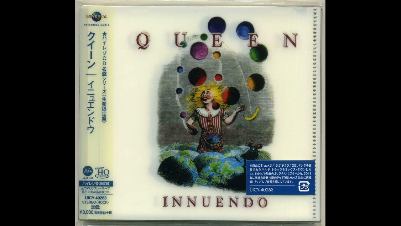 Queen - Innuendo (1991/2019) [Complete Hi-Res CD] Japan