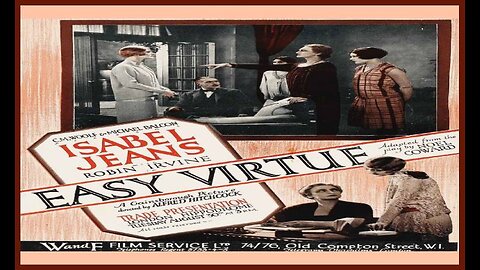 Easy Virtue (Silent Film with Music) 1928