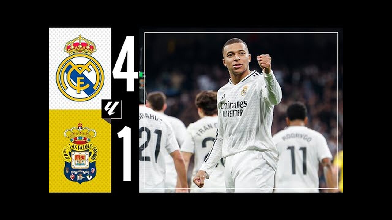 HIGHLIGHTS | Real Madrid 4-1 Las Palmas | LaLiga 2024/25