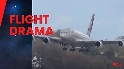 A380 Pilot's Full Rudder Action: Heart-Stopping Flight Moment