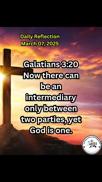 Daily Reflection March 07, 2025