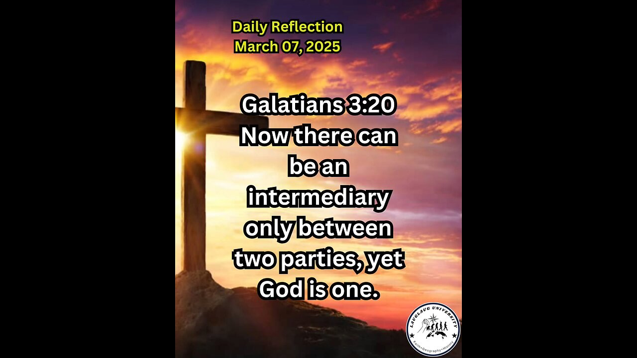 Daily Reflection March 07, 2025