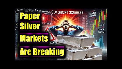 WARNING: Paper Silver System Breaking - SLV Short Fees Soar to Record High!