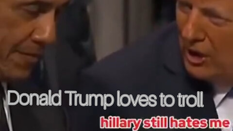 Donald Trump edits his video with Obama to troll his haters