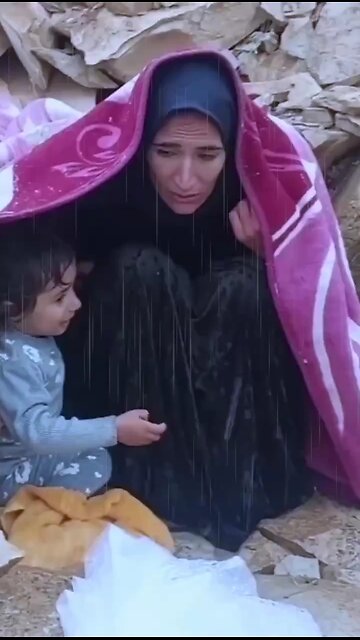 After you survived the F35 bombing you tent with 1000 bomb, Gaza