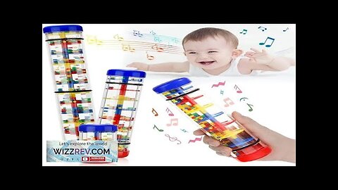 Baby Toys 6 12 Months Developmental Sensory Rain Stick Shaker Rattle Rainmaker Review