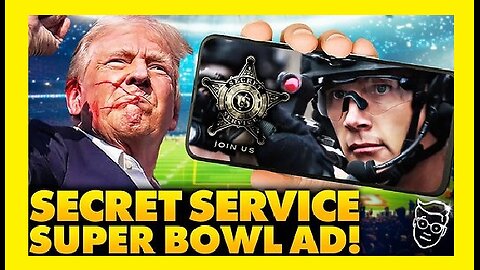 Trump Drops Secret Service Super Bowl Ad Featuring His Own Assassination - Will Give You CHILLS 🇺🇸