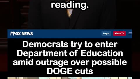 Maxine Waters, House Dems Clash with Security While Trying to Barge Into Education Dept