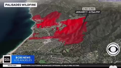 Incredible timeline of L.A. fires