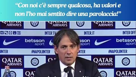 Inzaghi difende Lautaro: "Ha valori e non l’ho mai sentito dire una parolaccia!”
