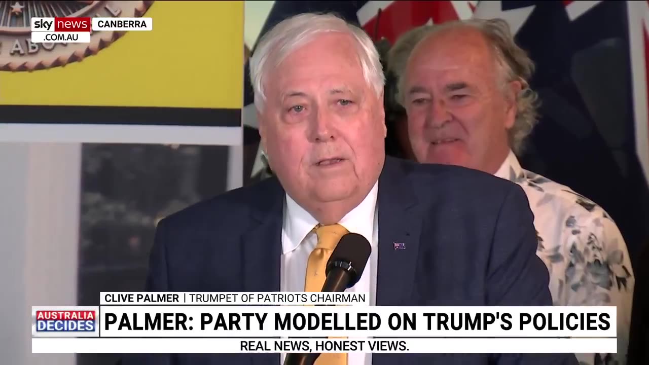 Clive Palmer addresses the Uniparty issue in Australia, Flood of Immigration