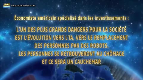 L'IA, vers le remplacement des personnes par des robots. Les gens se retrouveront au chômage.