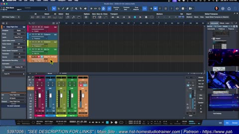 Removing A Track and Its Instrument - Studio One Pro 7 - Home Studio Trainer Show