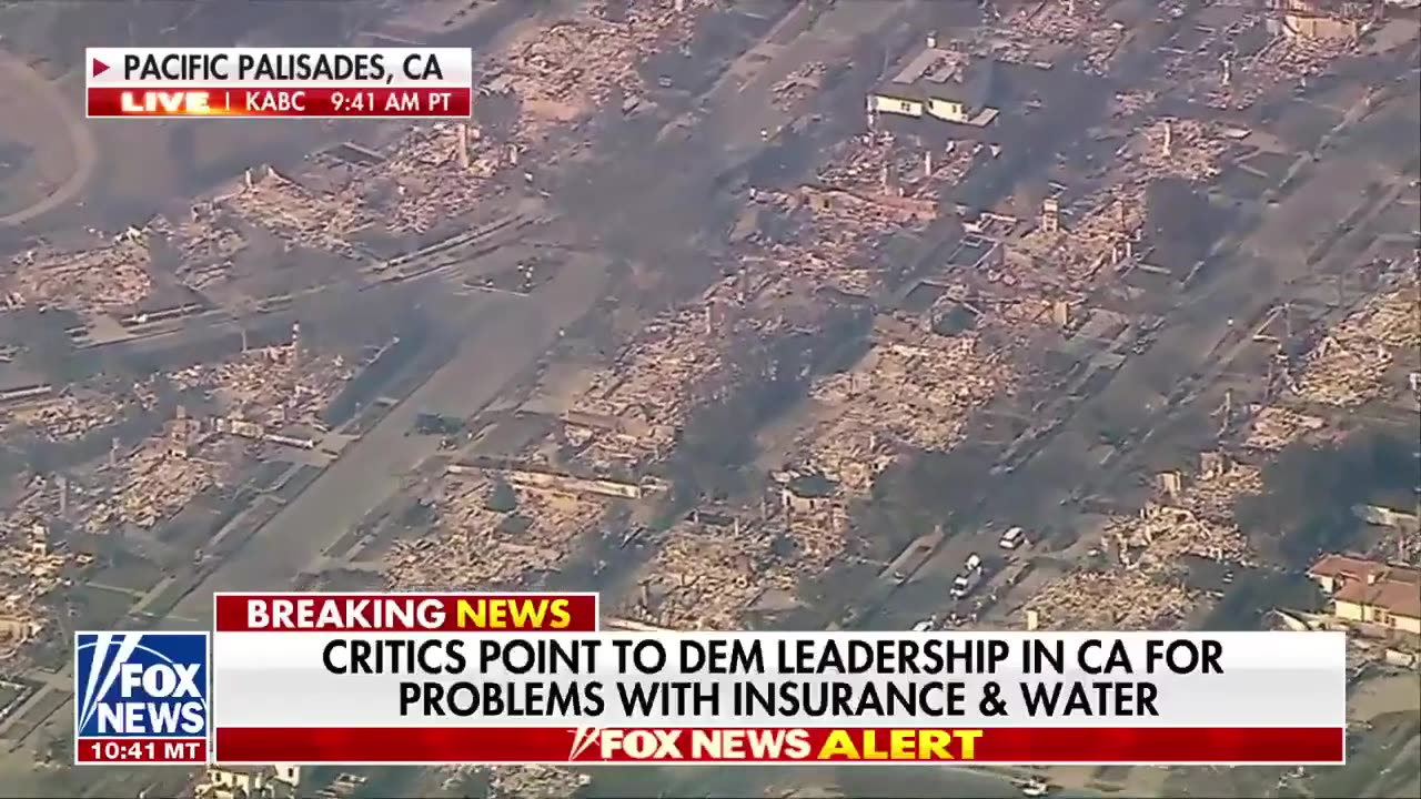 Aerial footage reveals devastation in LA neighborhoods