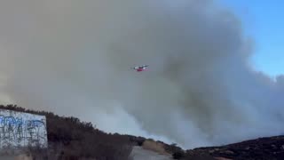 Border 2 Fire on Otay Mountain in San Diego County, California grows to 50