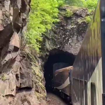 Trains with Amazing view in CANADA