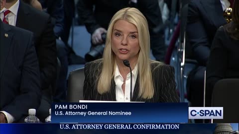 WATCH: Pam Bondi Reveals 'Overriding Objective' As Next Attorney General