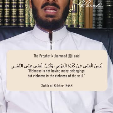The Secret to True Wealth Every Muslim Should Know
