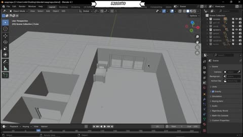 Blender. Квартира. Часть 48.