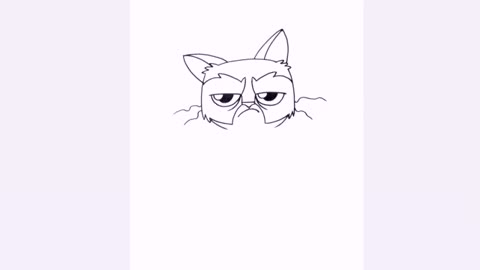 How to Draw Grumpy Cat Drawing Lesson