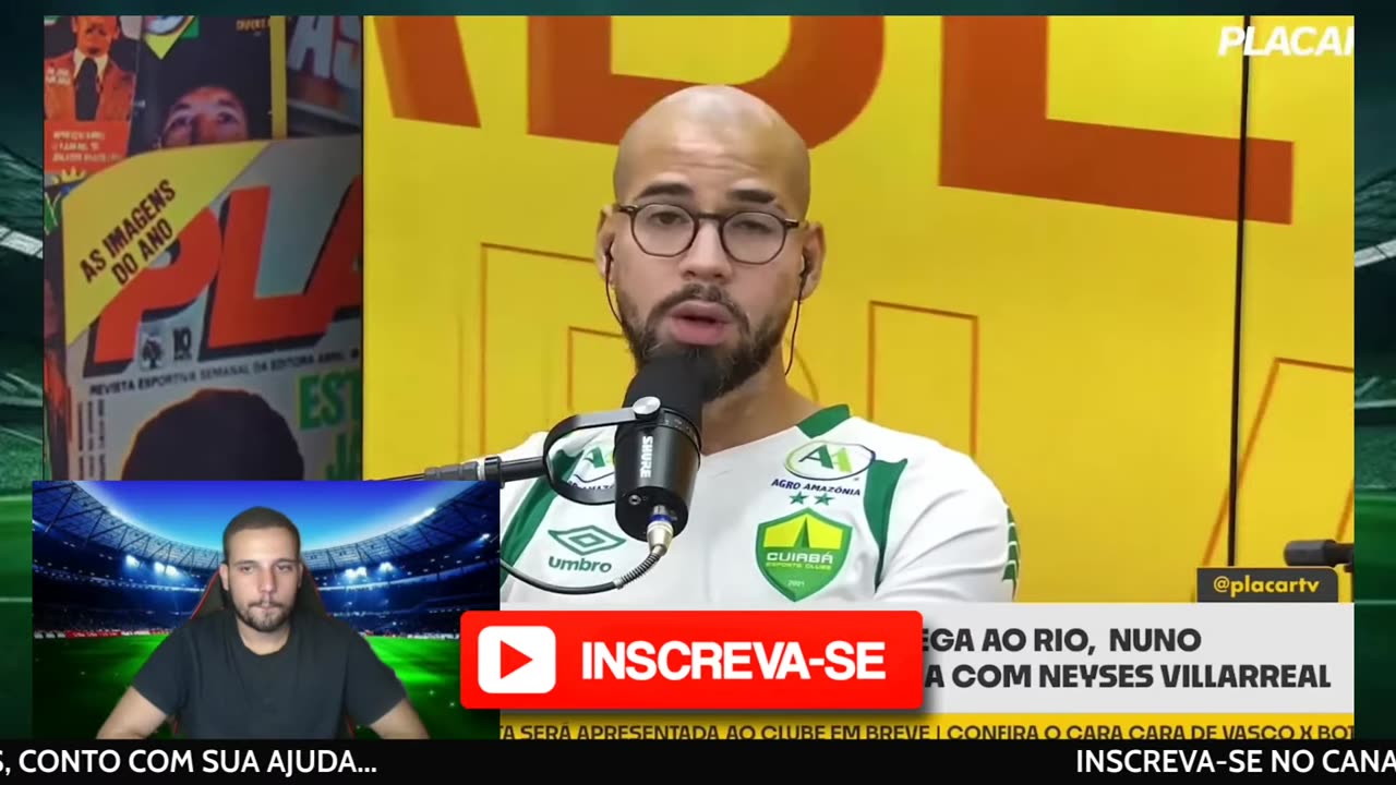 NUNO MOREIRA CHEGA AO RIO PARA ASSINAR E FEZ PROMESSA! VASCO ACERTA CONTRATAÇÃO DE PALÁCIOS!