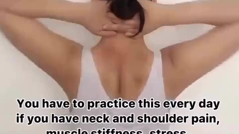 Нow to treat neck and shoulder pain.