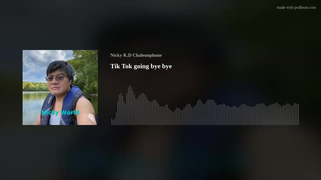 Tik Tok going bye bye