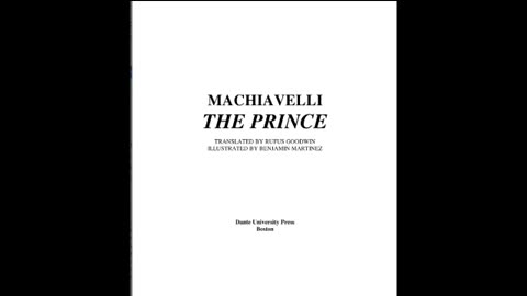 The Prince Book by Niccolo Machiavelli (Full Audiobook)