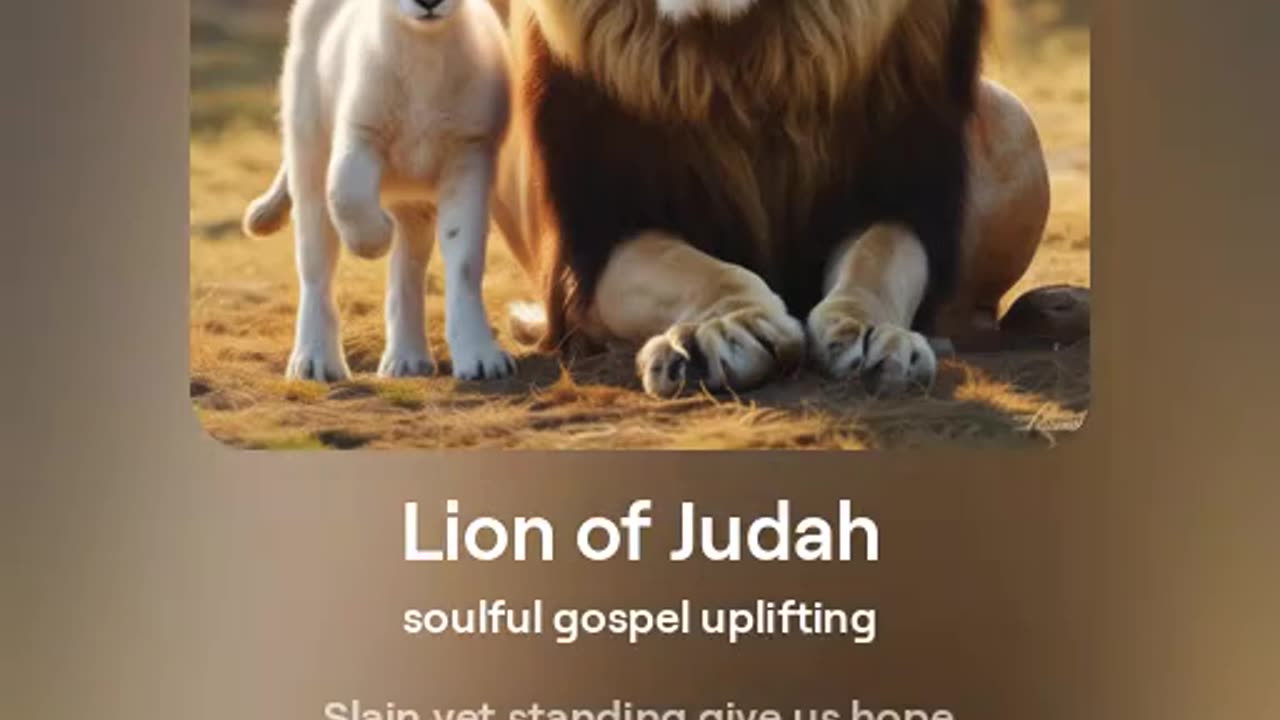 Soulful Gospel Lion of Judah 2