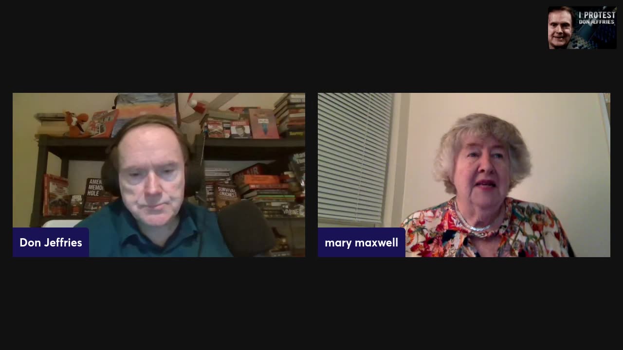 Don Jeffries talks with Tamsen and Reggie Bowles, and Mary Maxwell