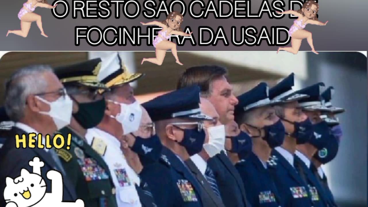 QUEM ESTÁ DE FOCINHEIRA É CADELA DA USAID