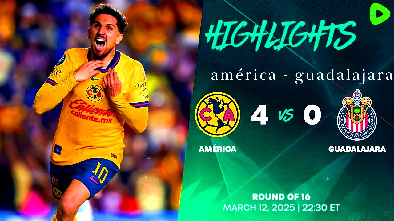 América TAKES ON Guadalajara in 2025 Concacaf Champions Cup! #América #Guadalajara