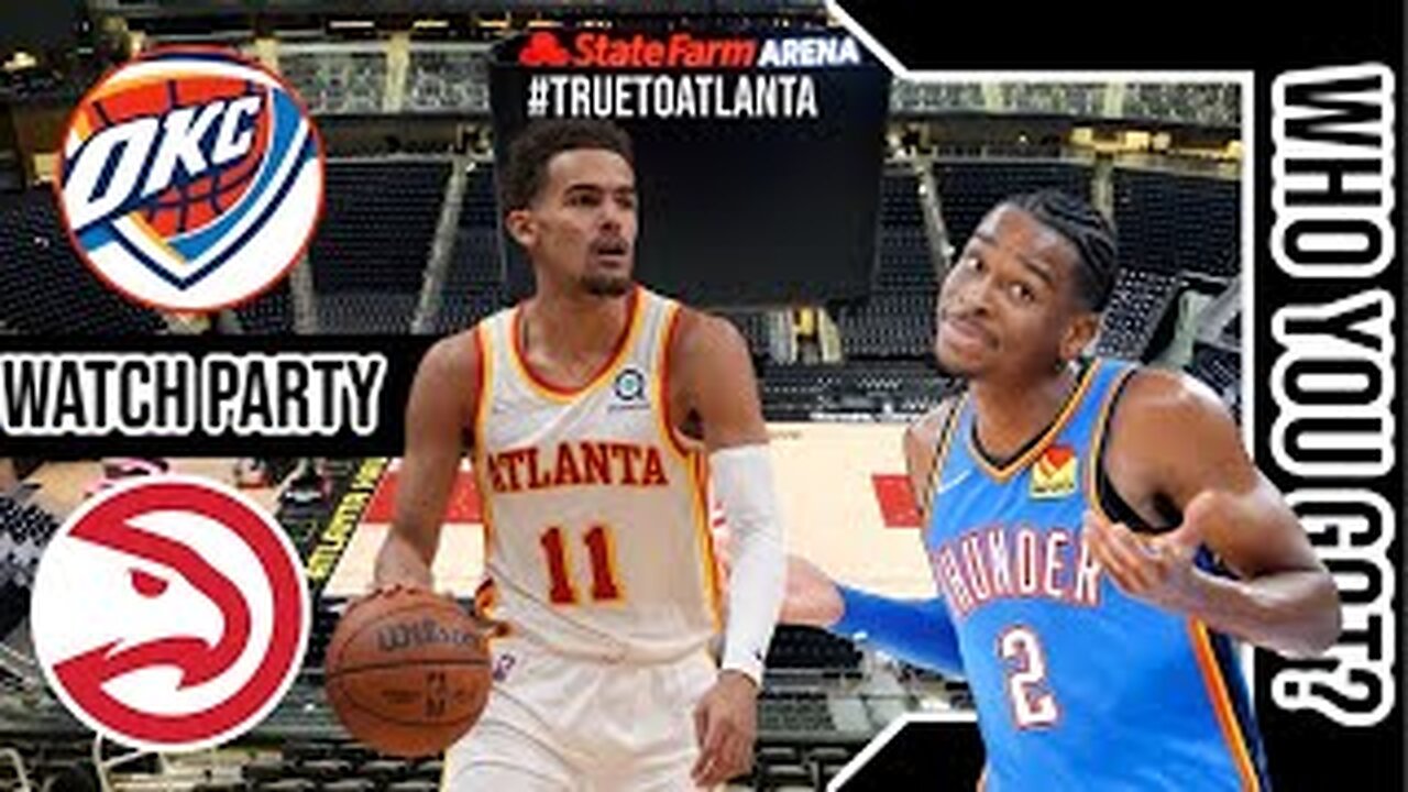 Oklahoma City Thunder vs Atlanta Hawks | Live Play by Play | Reaction Watch Party | NBA 2-28-25 🏀🔥